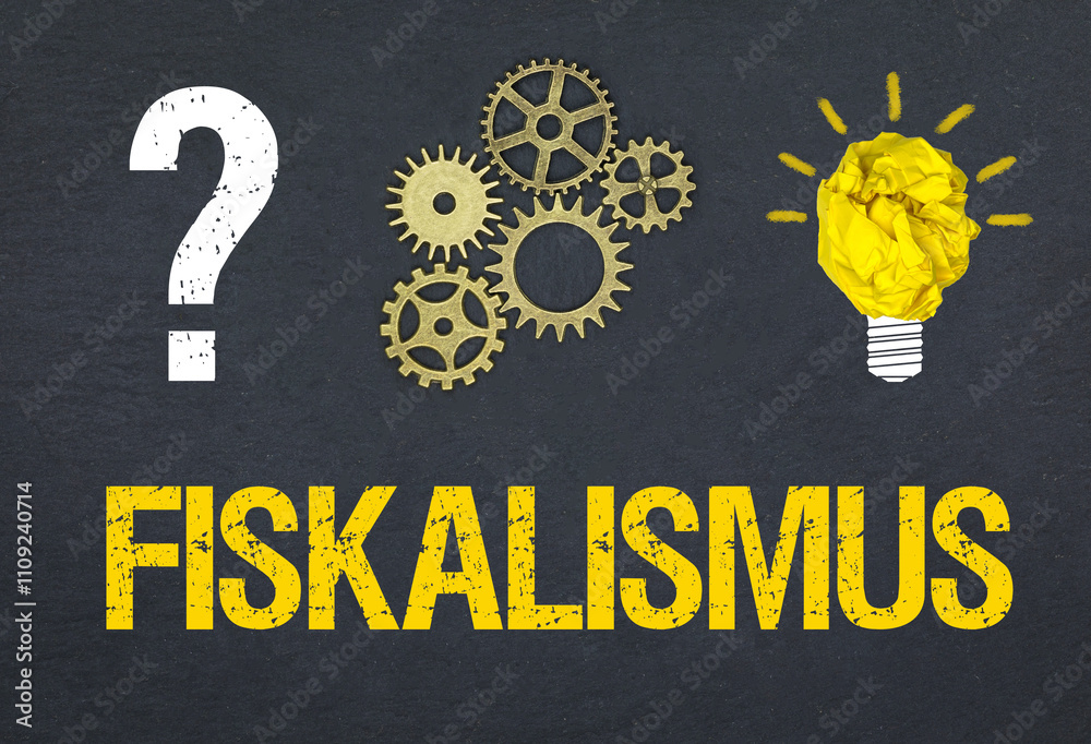 Obraz premium Fiskalismus