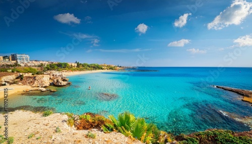 spiaggia massolivieri beach summer sea landscape siracusa sicily italy