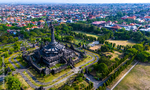 Bajra Sandhi Monument in Denpasar, Bali, Indonesia photo