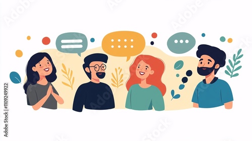 Group of People Engaging in Speech Exercises Together in a Fun Setting