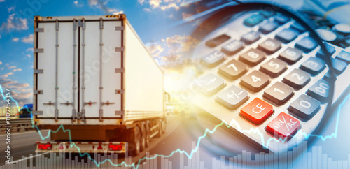 Logistics costs. Truck is d...