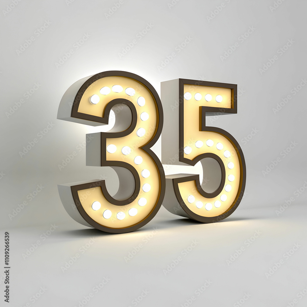 Fototapeta premium Roman numerals are a system of numerical notation that originated in ancient Rome. The system uses combinations of letters from the Latin alphabet, specifically seven symbols.