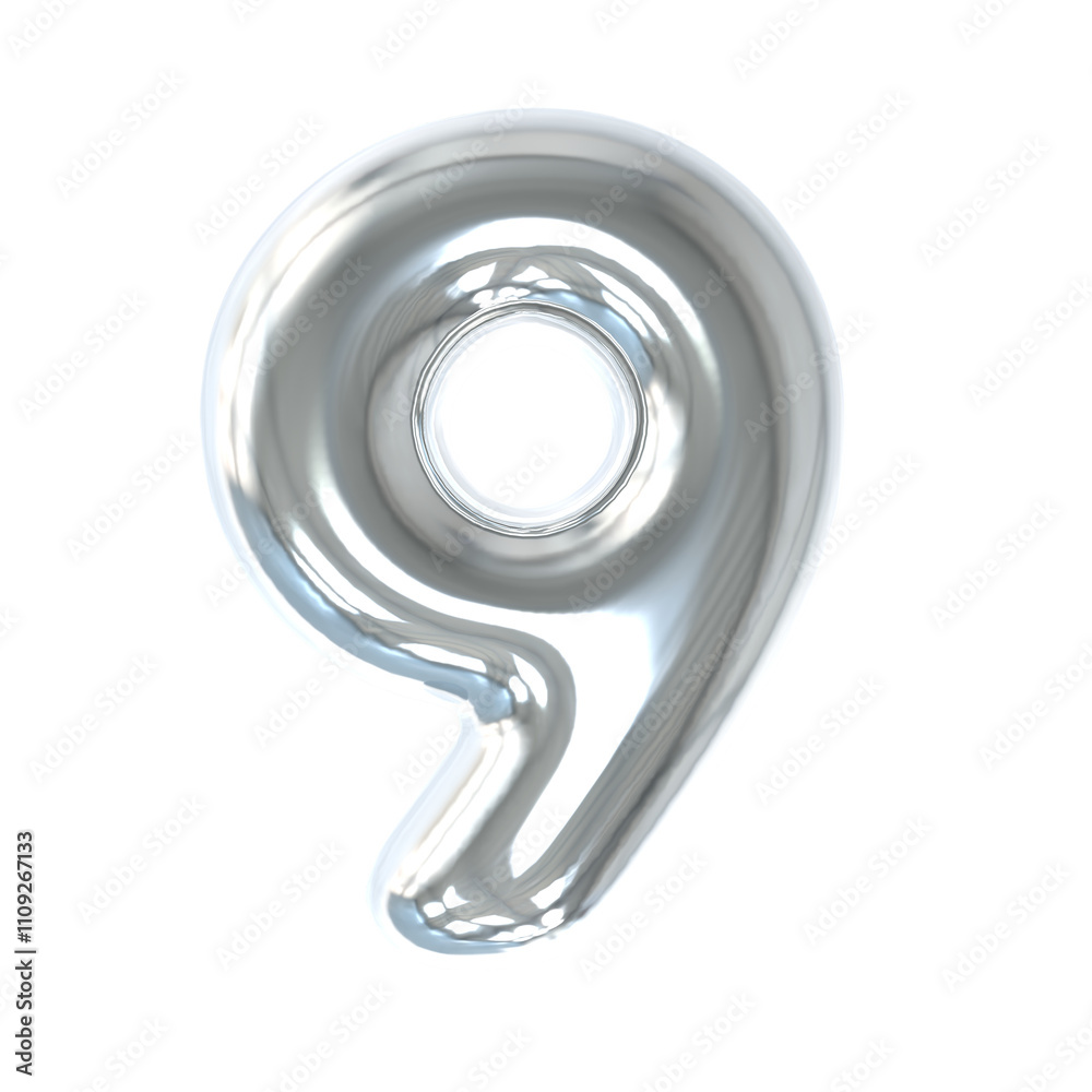 Silver Number 9 Silver Number 9