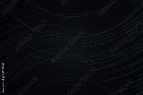 Elegant Black texture background, minimal aesthetic design. grunge texture and dark gray charcoal color paint. texture for banner, business backdrop. Dark horizontal vector template