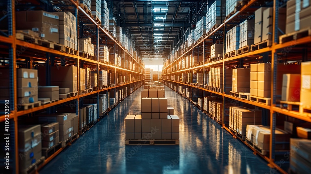 Archival storage facility with organized racks of boxes and documents. Archival storage facility with organized racks of boxes and documents.
