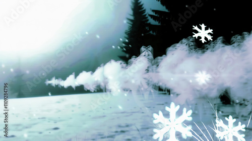 Frost Flowers: The Delicate Ice Crystals Forming on Plants - Picture a scene where frost flowers form, with delicate ice crystals forming on plants, creating intricate and beautiful patterns in the co photo