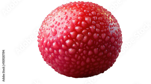 lychee isolated on white background