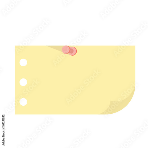 Note paper sticky note graphic design illustration