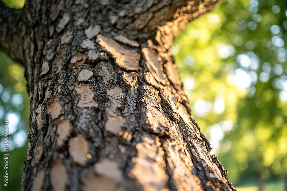 Close-up of tree bark texture with blurred background Close-up of tree bark texture with blurred background