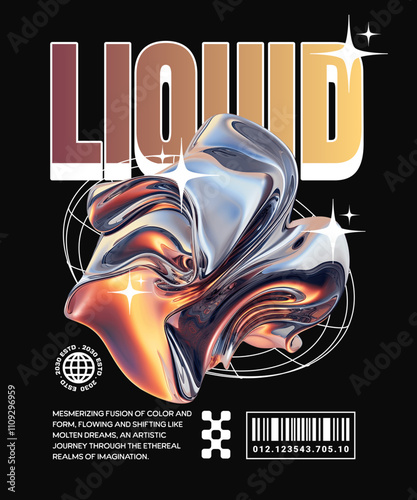 stylish print for streetwear, print for t-shirts and hoodies, Y3k design