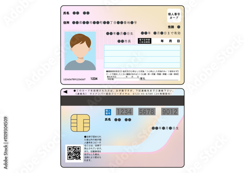 マイナンバーカード・両面