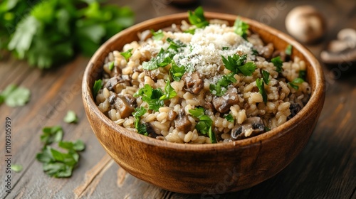 Mush risotto & parm photo