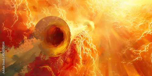 Seventh Trumpet: The Culmination of God's Wrath and Mercy - Imagine a scene where the seventh trumpet sounds, announcing the completion of God's judgment and the beginning of His eternal kingdom