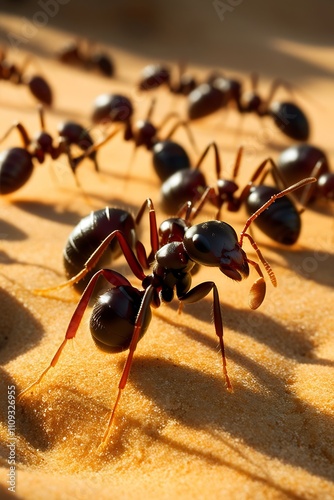 Ants on the March: A Close-Up Look at Nature's Tiny Workers