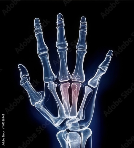 X-ray images of human bones and joints, showcasing the intricate structure and highlighting the pain and discomfort associated with joint issues. These medical images emphasize the sports injury photo