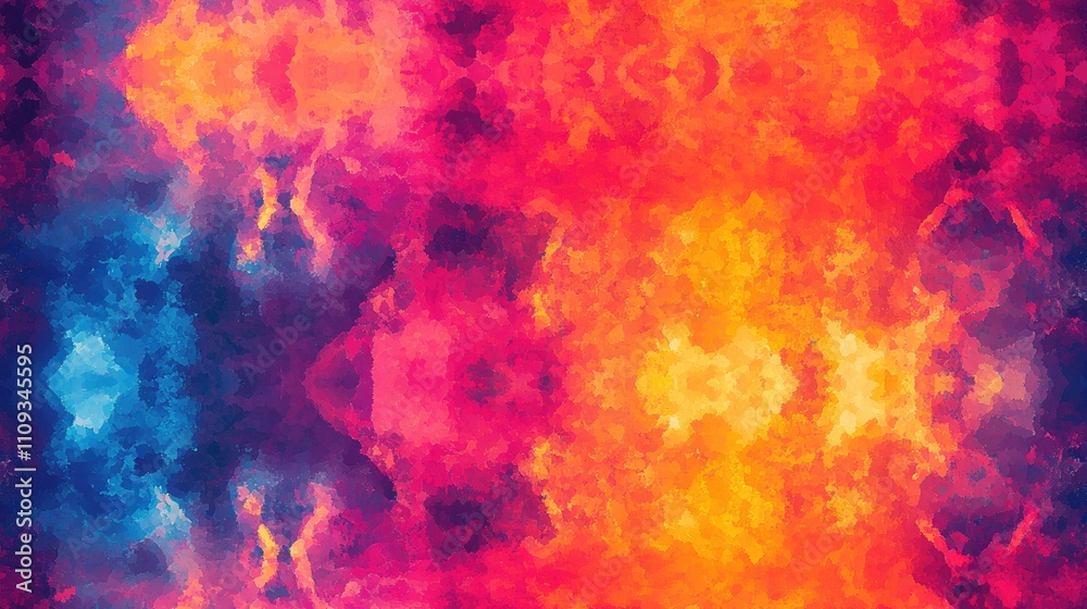 Fototapeta premium Seamless abstract texture pattern featuring a vibrant design suitable for textiles or wallpaper