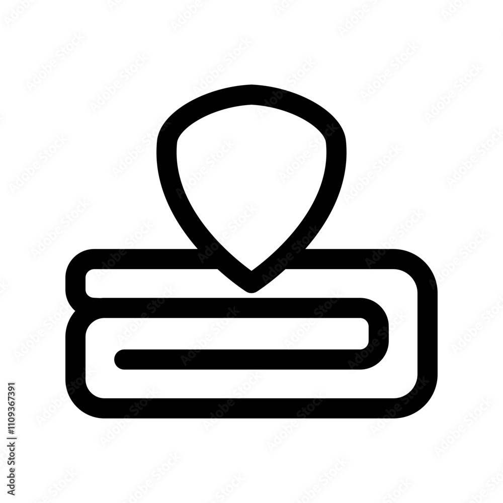 Blanket icon design template