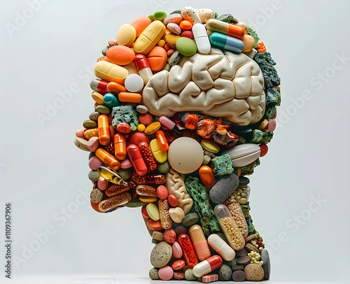 Drug Addiction and Brain Function - Effects of Alcohol and Prescription Drugs on Mental Health and Psychiatry - Generative AI