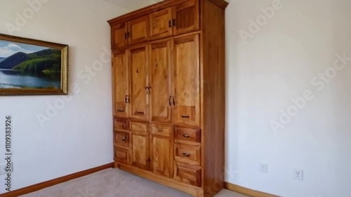 clothes storage place.