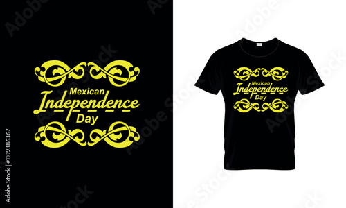 Mexican Independence Day T-Shirt Design