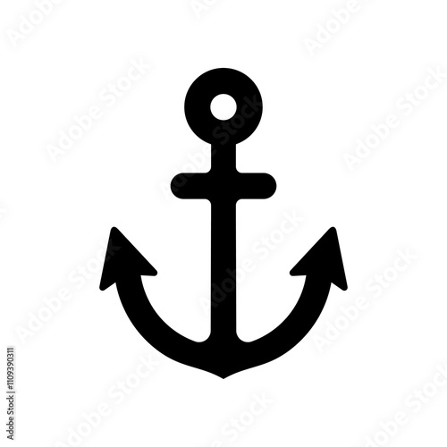 Anchors icon. Anchors symbol isolated on transparent background, Anchors PNG