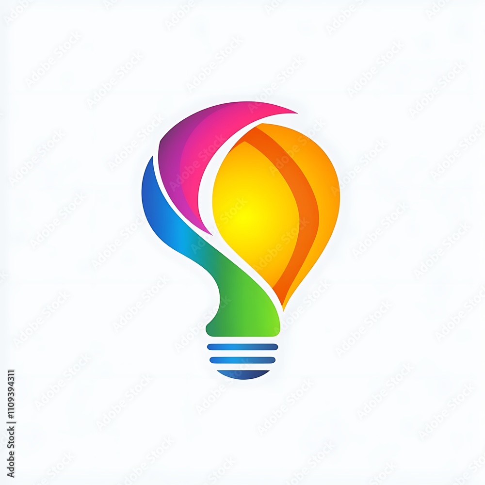 Obraz premium Professional creative idea logo design vector concept image