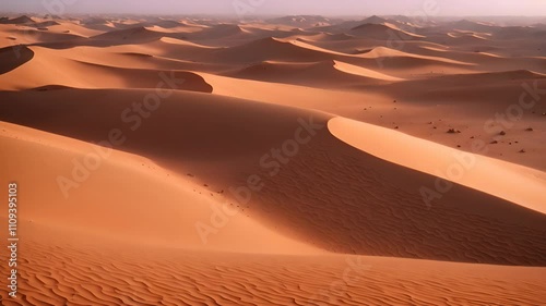 Amazing drone footage of the Sahara desert