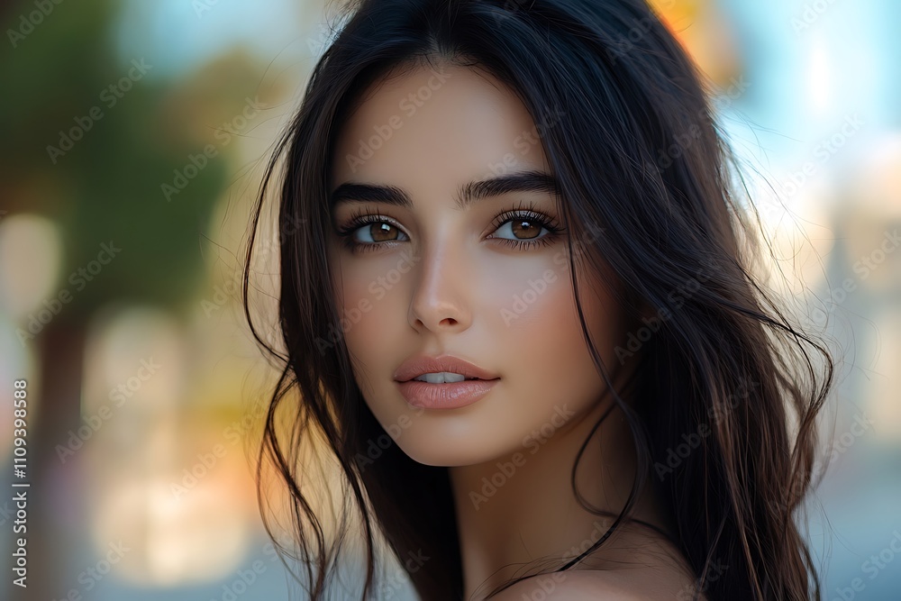 Radiant Woman Beautiful Face Smooth Skin Vibrant Lips Radiant Woman Beautiful Face Smooth Skin Vibrant Lips