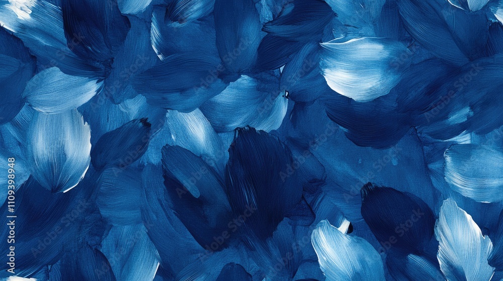 Seamless pattern of vibrant alcohol ink brush strokes in indigo hues perfect for creative backgrounds Seamless pattern of vibrant alcohol ink brush strokes in indigo hues perfect for creative backgrounds