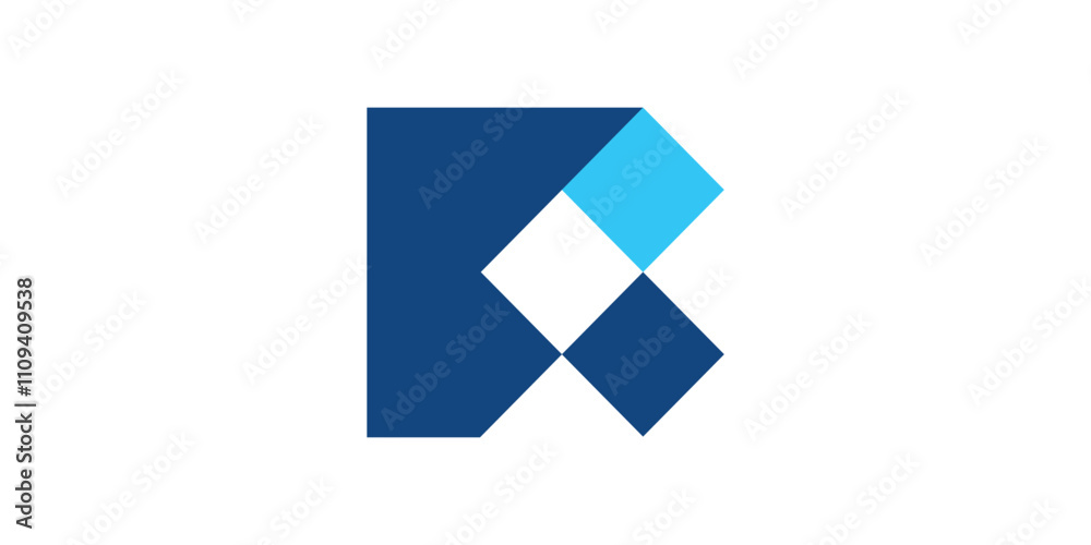 logo initial R icon vector image logo initial R icon vector image