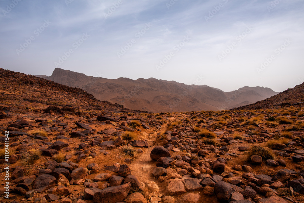 Fototapeta premium 2024 03 12 Jebel Saghro track in the Atlas 11