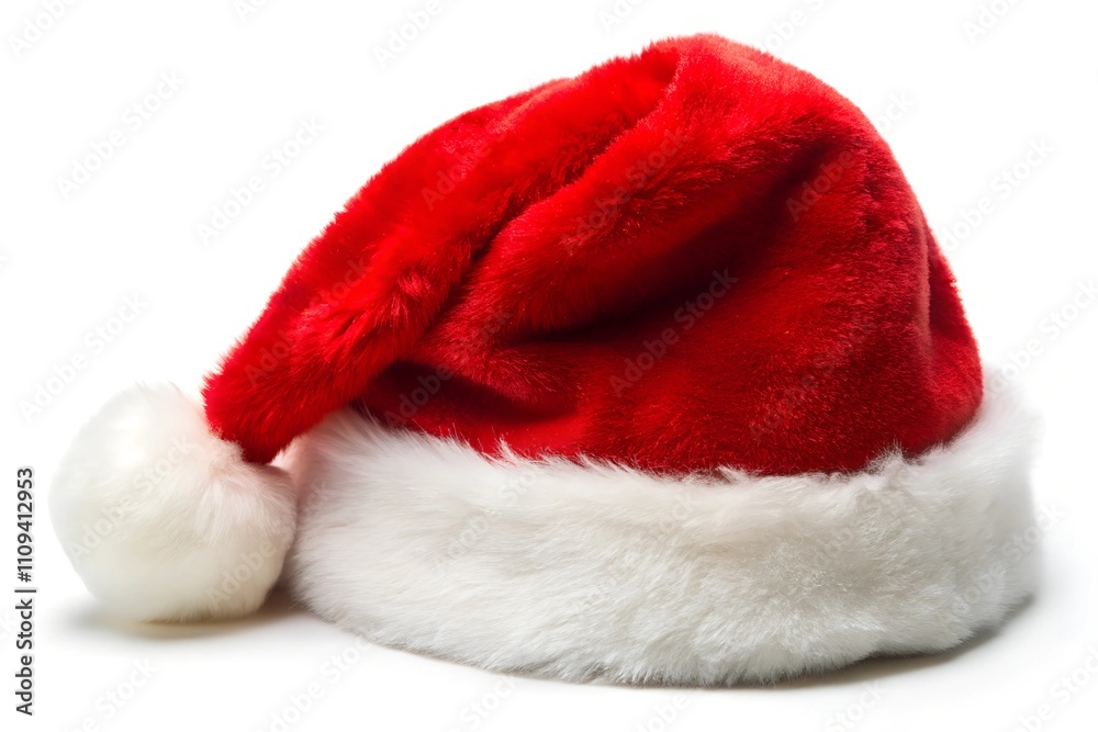 Santa hat, isolated  on white background