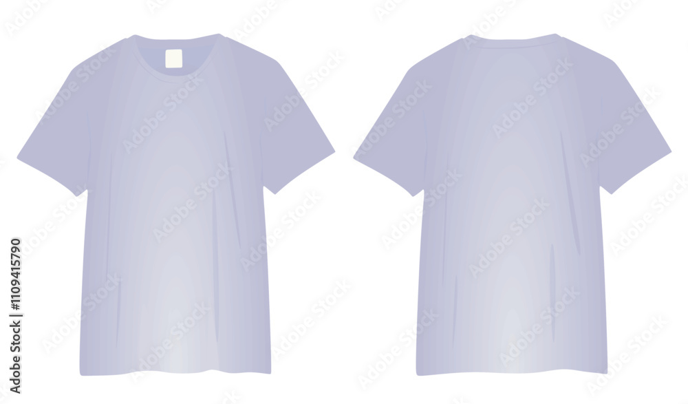 Blue t shirt. vector illustration Blue t shirt. vector illustration