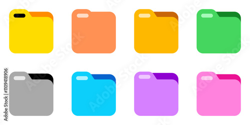 Editable vector file folder archive icon. Part of a big icon set family. Perfect for web and app interfaces, presentations, infographics, etc