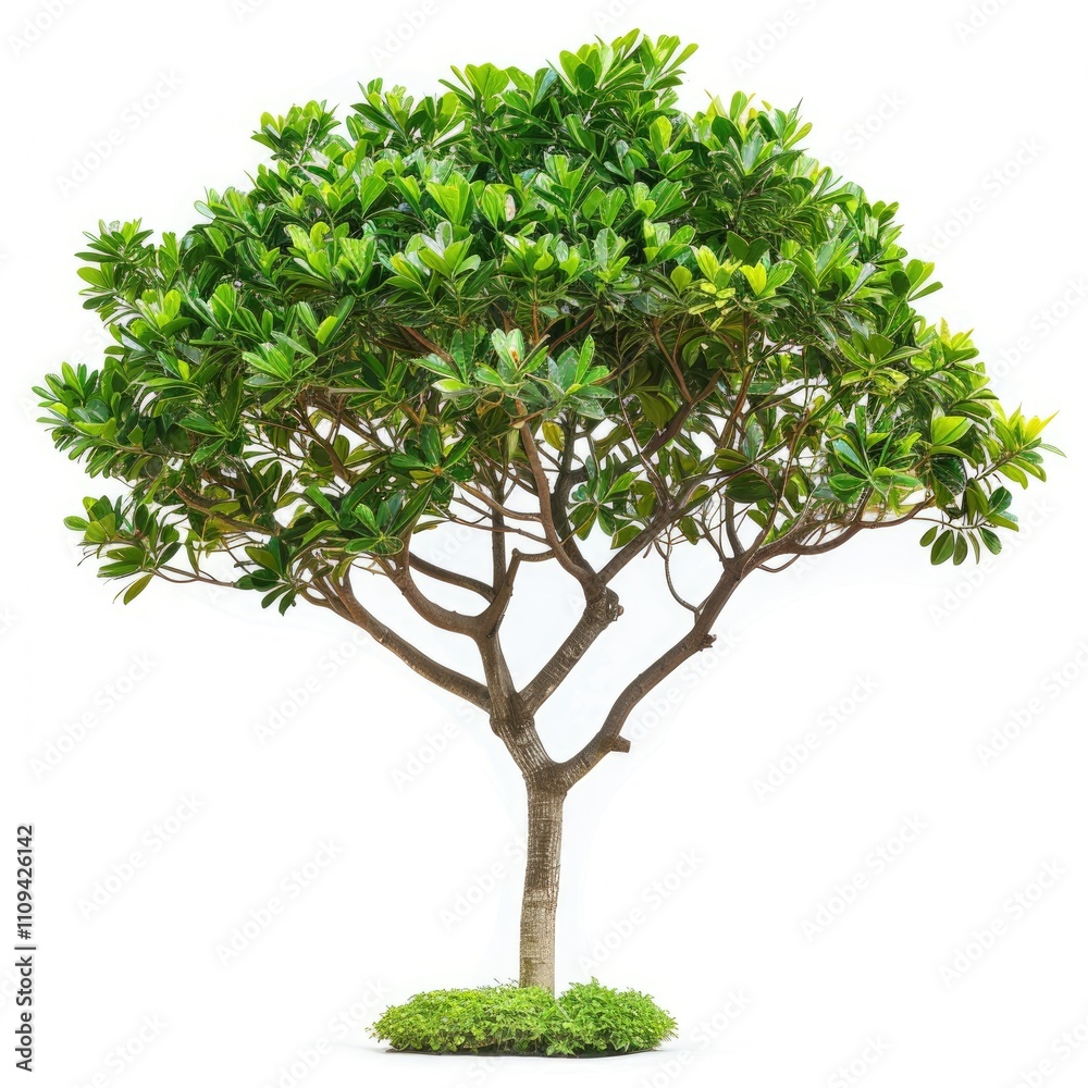 Isolated tropical plant for design illustration and education. Isolated tropical plant for design illustration and education.
