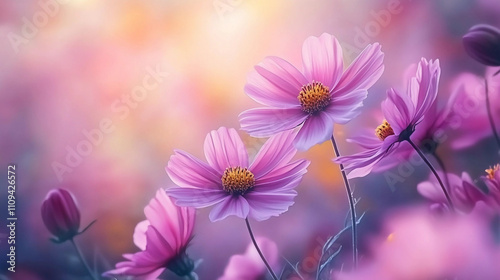 cosmos flowers