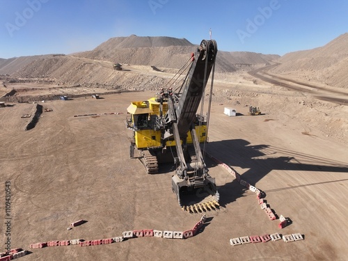 Photos Electric mining shovel, Mining equipment, Large-capacity shovel, Mining operatio