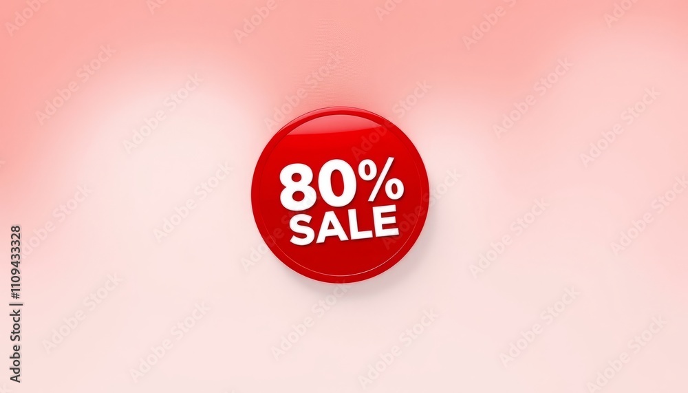 This eye-catching image features a red 80% off sale tag hanging from a white background. The bold red color and large font size make it a powerful visual for promoting discounts and sales. This eye-catching image features a red 80% off sale tag hanging from a white background. The bold red color and large font size make it a powerful visual for promoting discounts and sales.