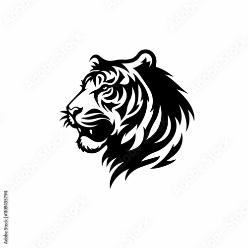 Wallpaper Mural head of lion Torontodigital.ca