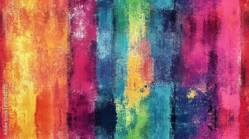 Colorful seamless pattern of watercolor textures featuring vibrant tie dye effects and grunge elements ideal for fabric design or wallpaper decor