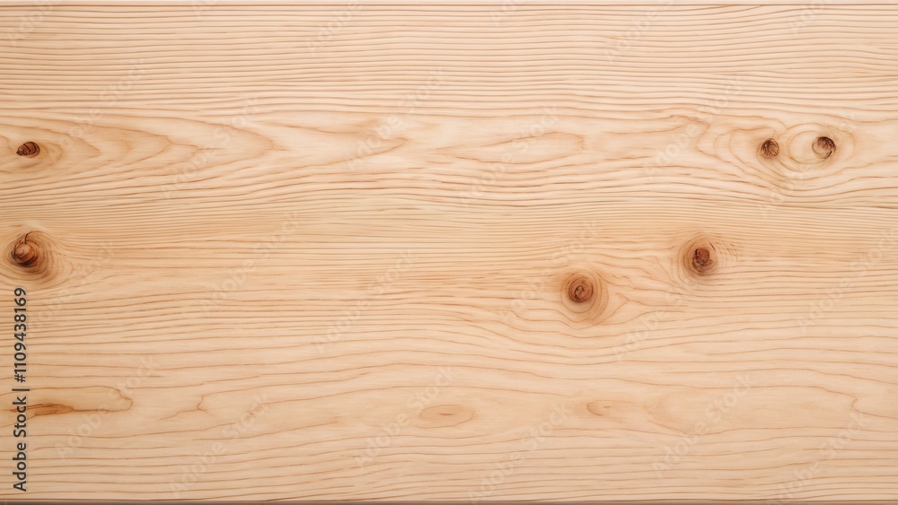 Wooden Surface with Natural Grain Patterns and Knots Wooden Surface with Natural Grain Patterns and Knots