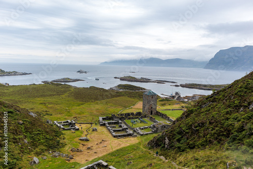 Selja Kloster, Norway, old closter and church.