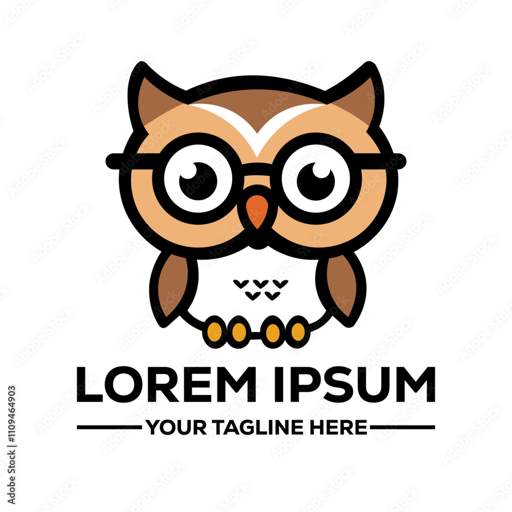 owl with glasses owl with glasses
