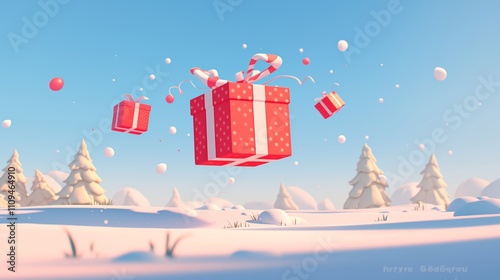 Whimsical Gift Box Whimsical Design