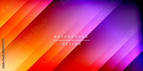 Dynamic shadow lines geometric shapes