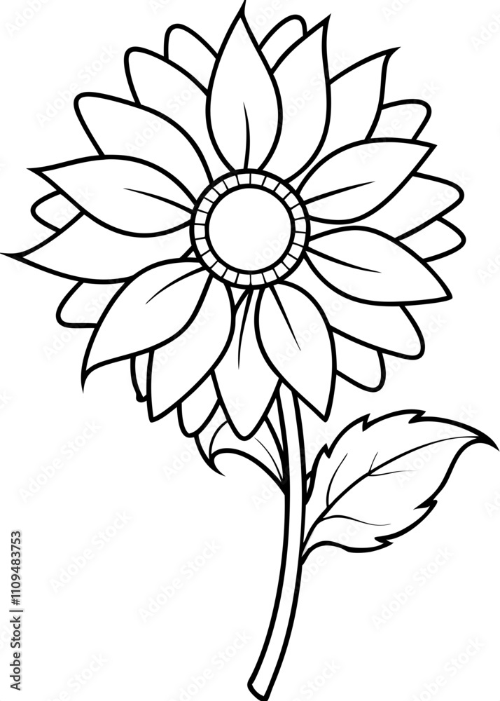 Minimalist Sunflower Line Art Design, Sunflower Line Art Drawing, Hand-Drawn Sunflower Outline, Sunflower Vector Art, Beautiful Sunflower Line Art Minimalist Sunflower Line Art Design, Sunflower Line Art Drawing, Hand-Drawn Sunflower Outline, Sunflower Vector Art, Beautiful Sunflower Line Art