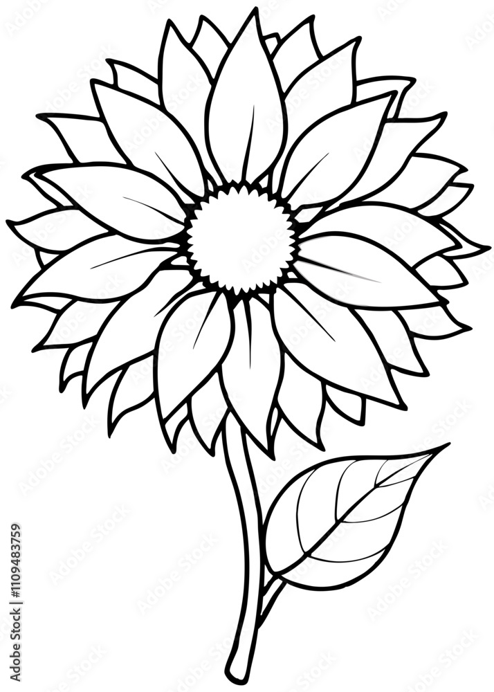 Minimalist Sunflower Line Art Design, Sunflower Line Art Drawing, Hand-Drawn Sunflower Outline, Sunflower Vector Art, Beautiful Sunflower Line Art Minimalist Sunflower Line Art Design, Sunflower Line Art Drawing, Hand-Drawn Sunflower Outline, Sunflower Vector Art, Beautiful Sunflower Line Art