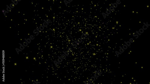 Christmas stars Shining Background. Modern beauty star particles.