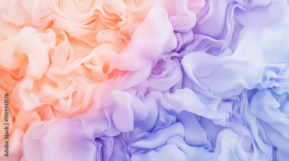 Fototapeta premium Abstract pastel color swirls, gradient texture background.