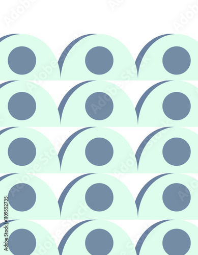 Trendy abstract print with floral and geometric elements. Suitable for social media posts, mobile apps, banner design and online advertising.